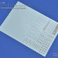 Madworks AW-127 Waterslide Decal Markings Type 01 (Light-Gray)