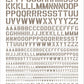 Madworks AW-156 Waterslide Decal: Letters Type 02 (Gray)