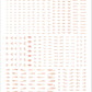 Madworks AW-168 Waterslide Decal Markings Type 02 (Red)