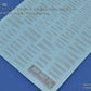 Madworks AW-182 Waterslide Decal Markings Type 05 (Gray)