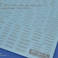 Madworks AW-187 Waterslide Decal Markings Type 05-L (Gray)