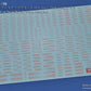 Madworks AW-188 Waterslide Decal Markings Type 05-L (Red)
