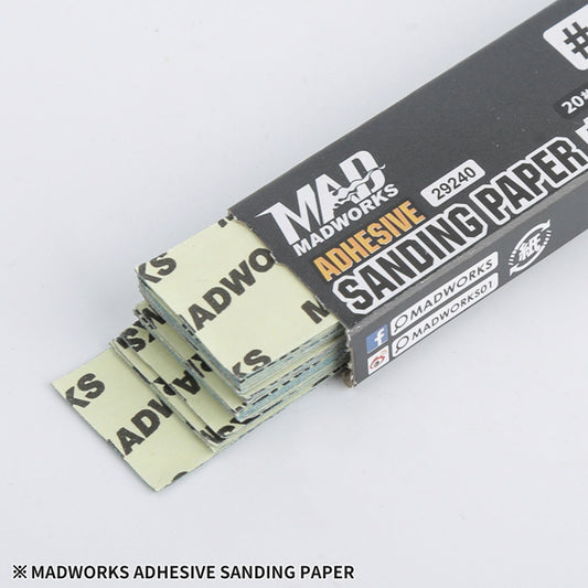 Madworks 29240 Adhesive Sanding Paper #240 (20pc)
