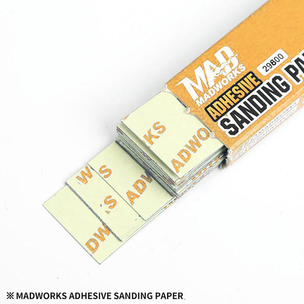 Madworks 29800 Adhesive Sanding Paper #800 (20pc)