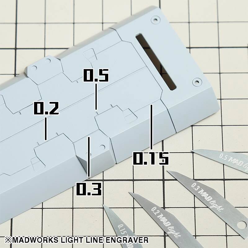 35050 Line Engraver Light 0.5mm Chisel