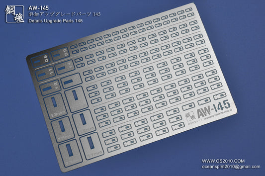 Madworks AW-145 Detail-up Parts Photo-etched