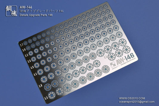 AW-146 Detail-up Parts Photo-etched
