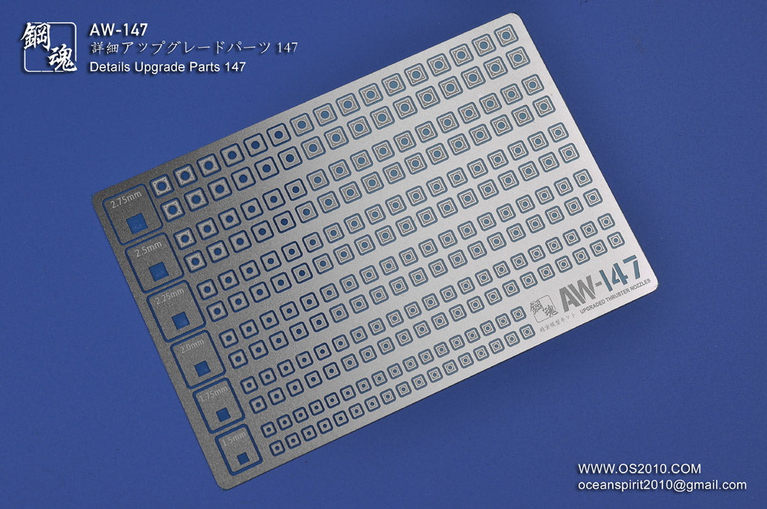 Madworks AW-147 Detail-up Parts Photo-etched