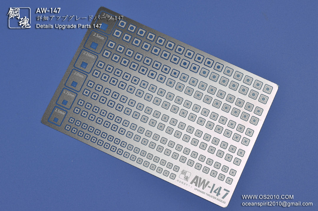 Madworks AW-147 Detail-up Parts Photo-etched