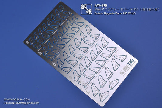 AW-190 Detail-up Parts Photo-etched