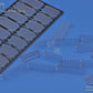 MADWORKS AW-220 Photo-etched 1/100 Guardrail/Road Barrier