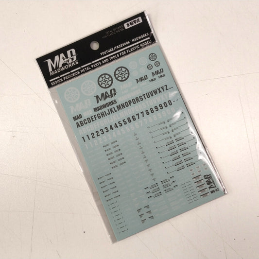 WG-02 LIMITED EDITION WATERSLIDE DECALS