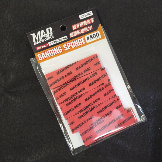 SP2-400 2mm Sanding Sponges (10pc)