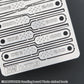 Madworks MT19 Sanding Boards (Micro) Photo-etched