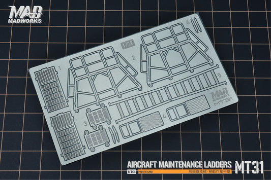 MADWORKS MT31 1/72 MAINTENANCE LADDERS 1