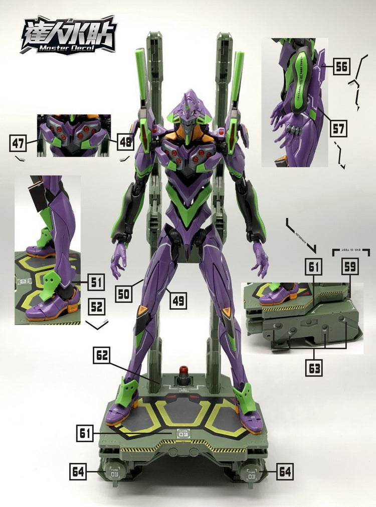 DL MODEL DECAL RG36 FOR RG EVA TYPE 01