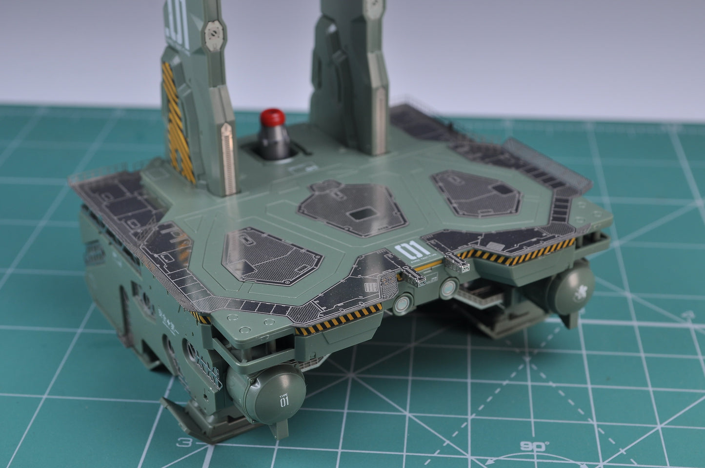 S017 RG EVA (Evangelion) Platform Photo-etched Parts