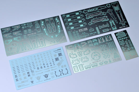 Madworks S018 Etching Parts for MG Gundam Kyrios GN-003