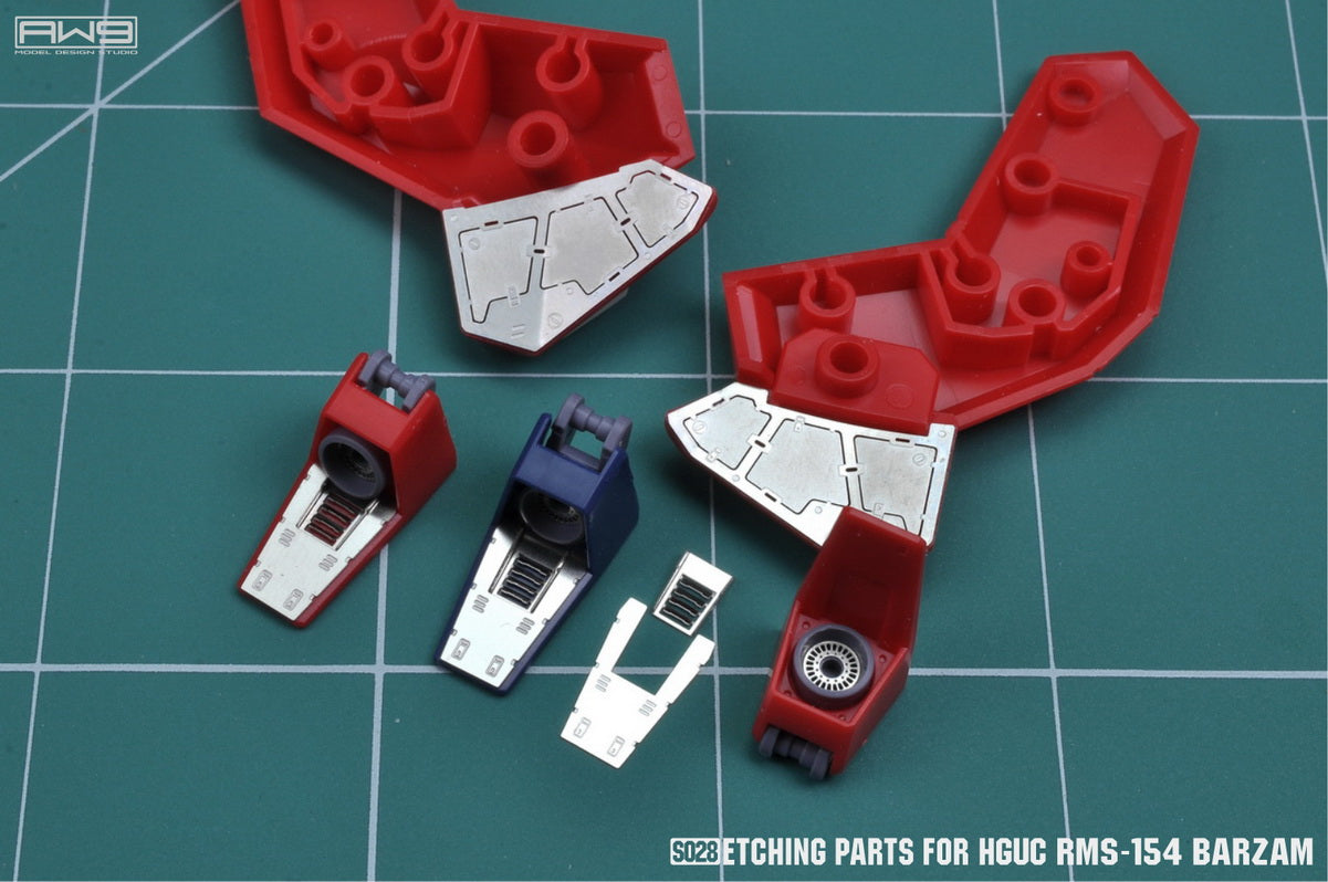 MADWORKS S028 ETCHING PARTS FOR HGUC RMS-154 BARZAM