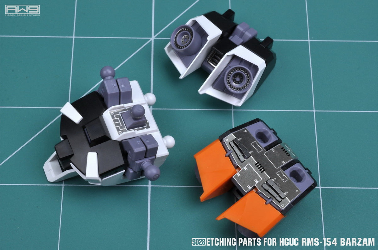 MADWORKS S028 ETCHING PARTS FOR HGUC RMS-154 BARZAM
