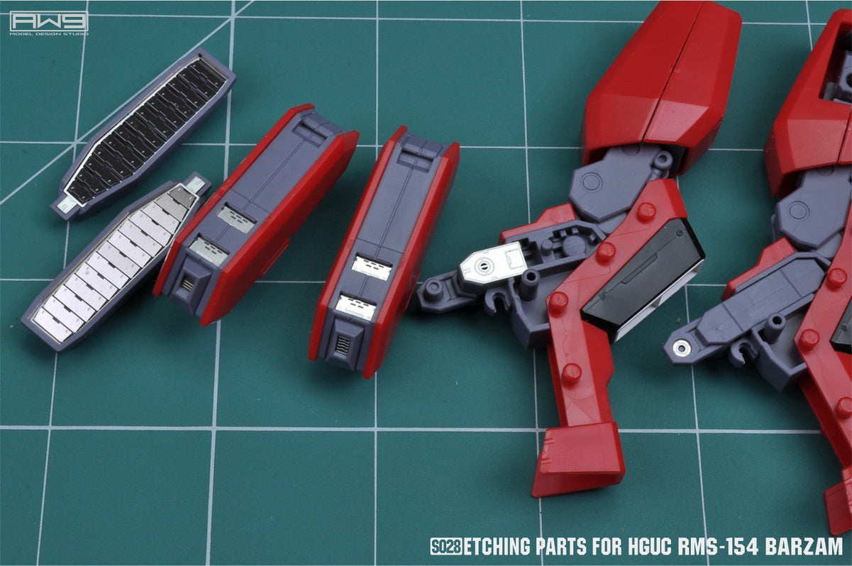 MADWORKS S028 ETCHING PARTS FOR HGUC RMS-154 BARZAM