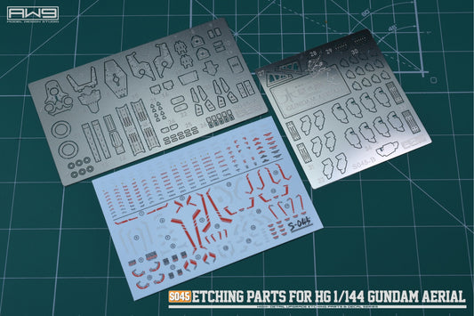 S045 ETCHING PARTS FOR 1/144 GUNDAM AERIAL
