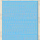 Madworks AW-063 Waterslide Decal: Letters Type 01 (Light-Gray)
