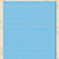 Madworks AW-068 Waterslide Decal: Numbers Type 01 (Light-Gray)
