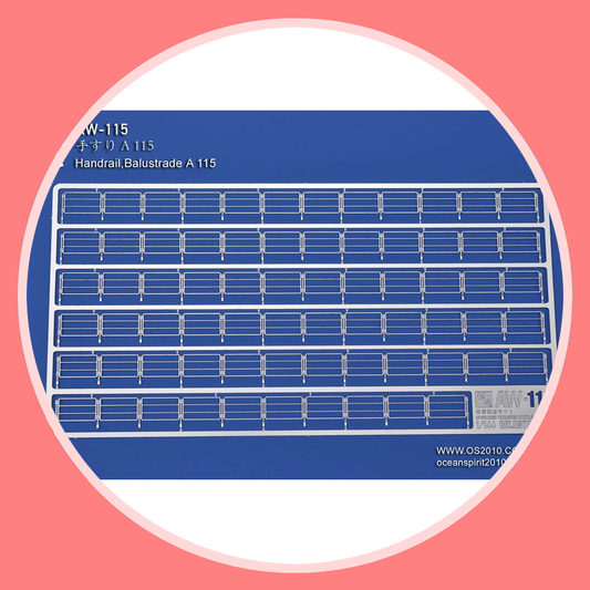 Madworks AW-115 Detail-up Handrails B 1/144