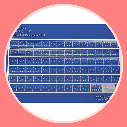 Madworks AW-117 Detail-up Handrails C 1/144
