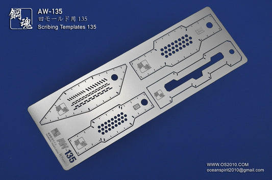 AW-135 Scribing Templates