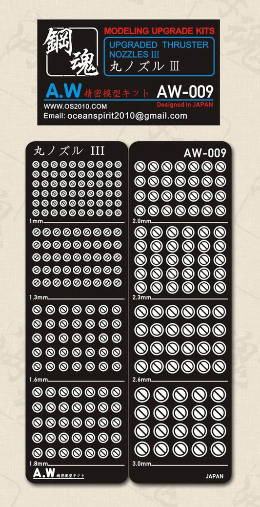 Madworks AW-009 Detail-up Parts