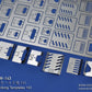 Madworks AW-143 Scribing Templates