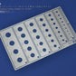 MADWORKS AW-228 AIRBRUSH / SCRIBING TEMPLATES: 01 (CIRCLE)