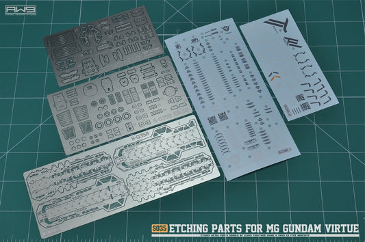 MADWORKS S035 ETCHING PARTS FOR MG VIRTUE GUNDAM