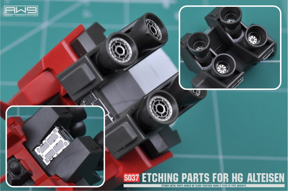 MADWORKS S037 ETCHING PARTS FOR HG ALTEISEN