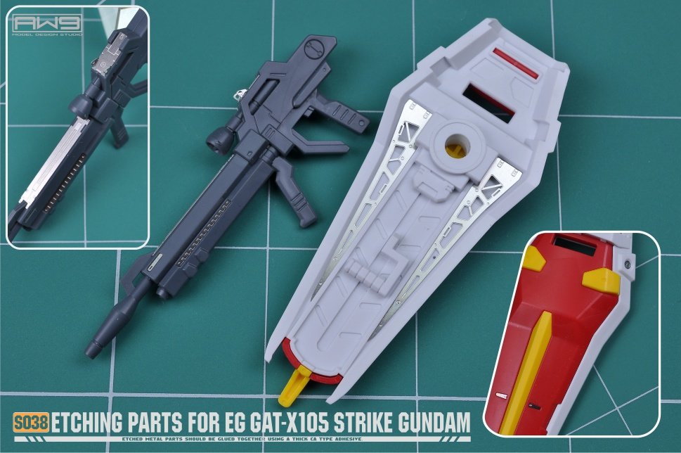 MADWORKS S038 ETCHING PARTS FOR EG STRIKE GUNDAM