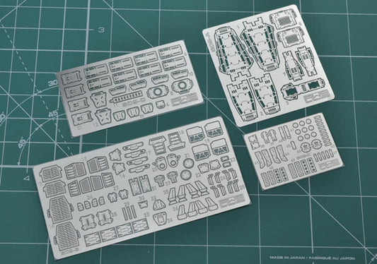 Madworks S009 Etching Parts for MG Gundam Dynames GN-002