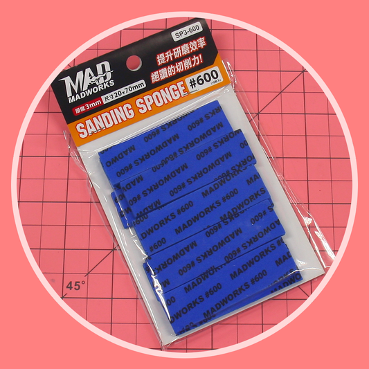 SP3-600 3mm Sanding Sponges (10pc)