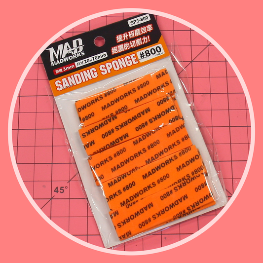 SP3-800 3mm Sanding Sponges (10pc)